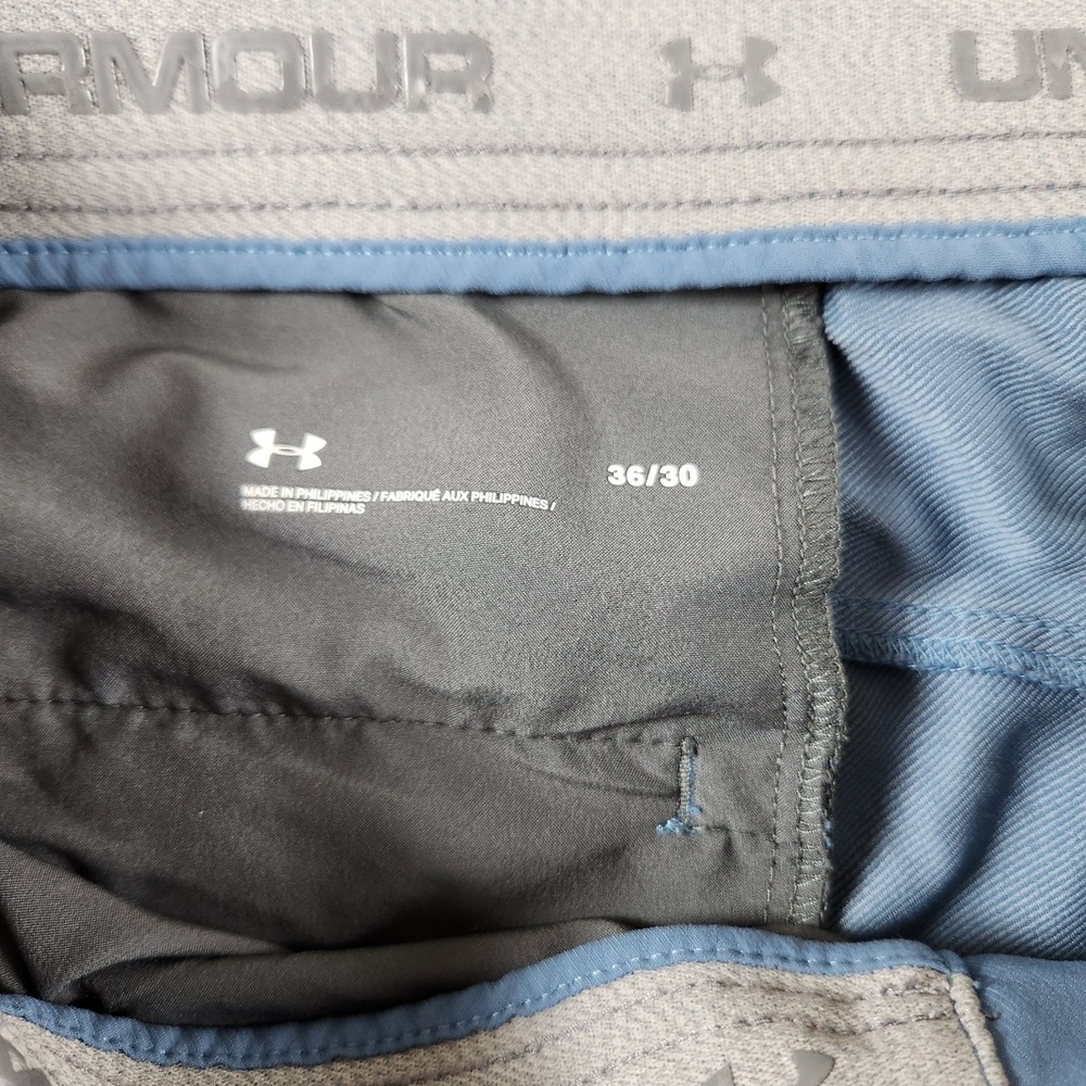 Under Armour Matchplay Golf Pants Mens size 36x29 Dri Fit Flat Front Golf Chino - Picture 4 of 11